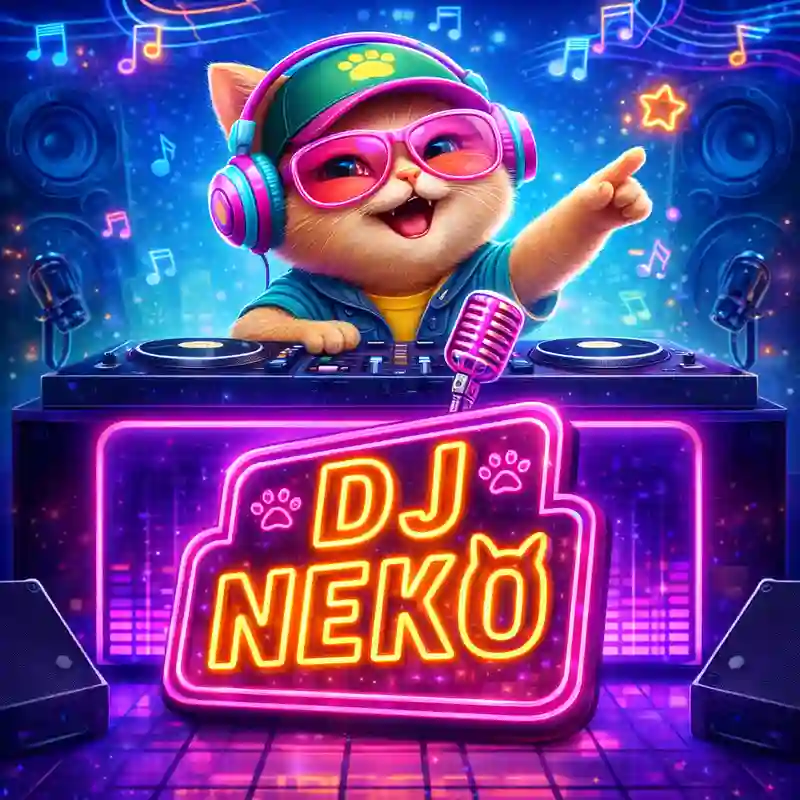 DJ Neko - Makulay na slot machine sa Casino 888